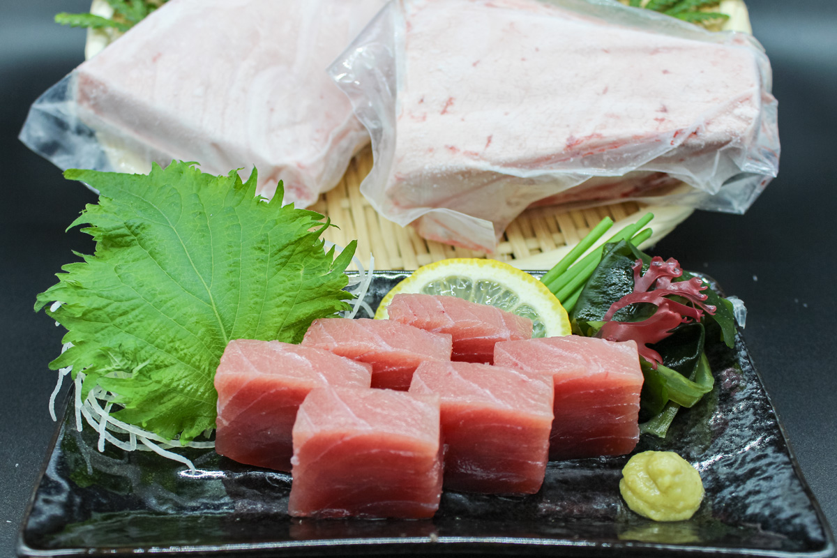 マグロの刺身